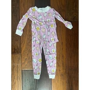 Little Sleepies Breakfast Buddies Two-Piece (12m-18m; pink)